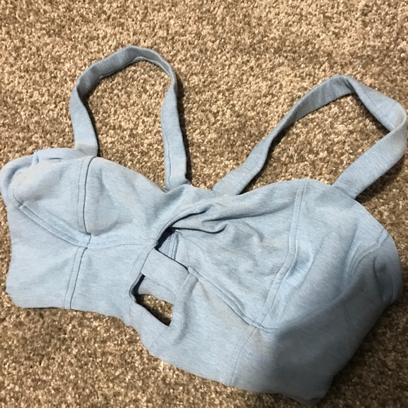 Bombshell Sportswear Core Bra Medium Bright Hydrangea - Picture 3 of 5